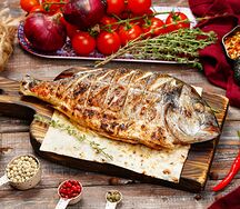 Дорадо на углях