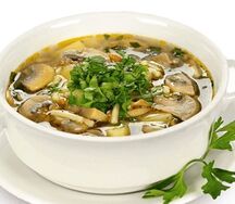 Грибной крем-суп