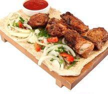 Шашлык из курицы