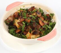 Грибы с картошкой