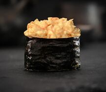 Гункан с крабом
