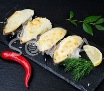 Запечённые мидии сет