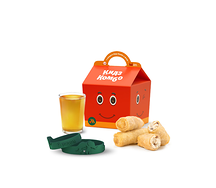 Кидз Комбо стартер или салат с игрушкой