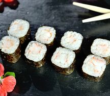 Маки с креветкой