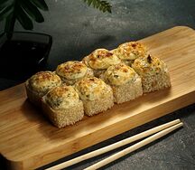 Запеченный с креветкой