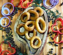 Кольца кальмара в кляре