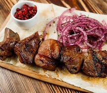 Шашлык из бараньей мякоти