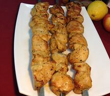 Шашлык из куриного филе