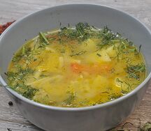 Суп куриный