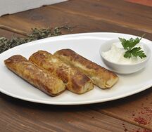 Блинчики с мясом