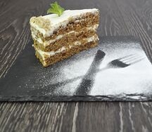 Пирог морковный