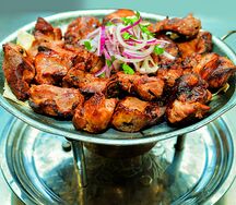 Шашлык из cвинoй шеи