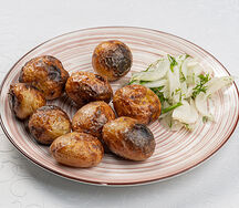 Шашлык из молодого картофеля