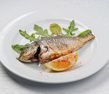 Дорадо на мангале