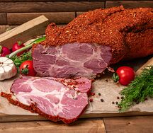 Шея свиная запеченная копченая