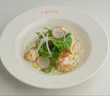 Кнели из щуки с пюре