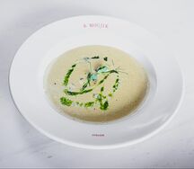 Крем-суп овощной Вишисуаз с голубым сыром