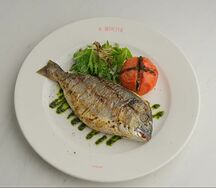 Дорадо на гриле