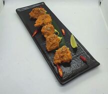 Креветки тигровые с соусе том ям