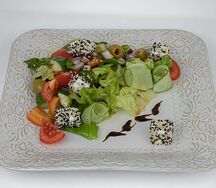 Салат Греческий с домашней фетой