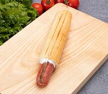 Френч-дог с куриной колбаской