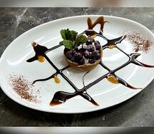Тарталетка с голубикой