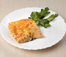 Горбуша с овощами