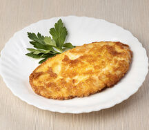 Шницель куриный в сухарях