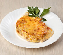 Куриная грудка с овощами