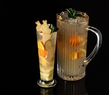 Домашний имбирный лимонад