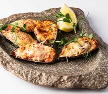 Запеченные мидии Гигант