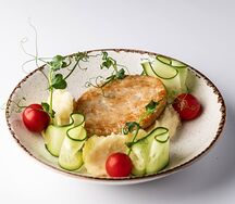 Котлетка куриная с картофельным кремом