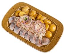 Селедка с картофелем