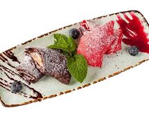 Блинчики с ягодами