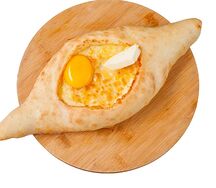 Хачапури по-аджарски (лодочка)