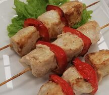 Шашлычок из куриного филе