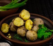Картофель на мангале