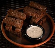 Гренки чесночные