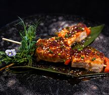 Шашлычки из лосося