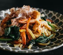 Удон с креветкой