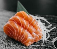 Сашими лосось