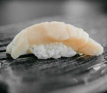 Суши гребешок