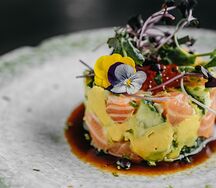 Тартар лосось