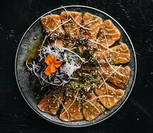 Сашими лосось халапеньо