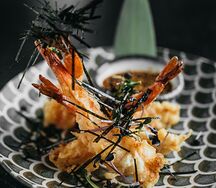 Креветки темпура