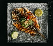 Сибас в азиатском стиле