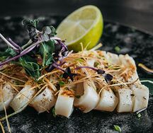 Кальмар на гриле