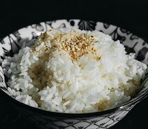 Рис на пару