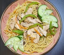 Пшеничная с курицей