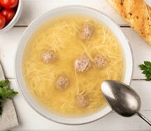 Суп Лапша с фрикадельками